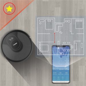 Robot hút bụi và lau nhà Rapido RR8 Robot hút bụi và lau nhà Rapido RR8
